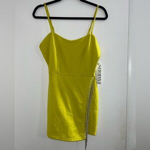 Elegant Dress skort with Chain Detail